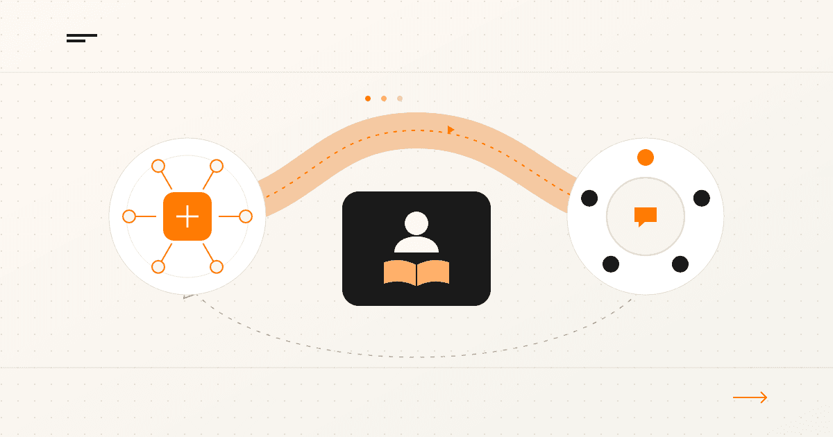 A shared learning path connects an AI network, a learner and a facilitator’s group.